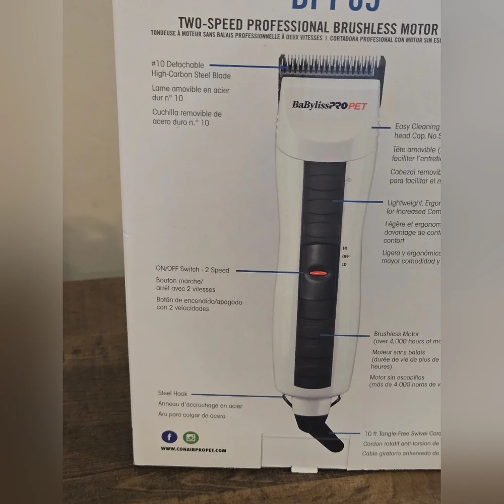BaByliss Pro Pet BPP85